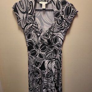 White house black market floral dress